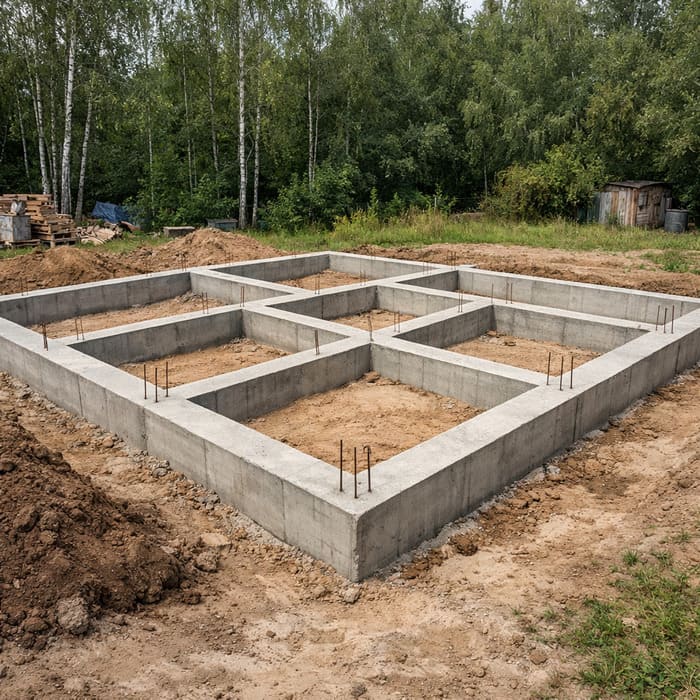 Классическая лента для газоблочного дома